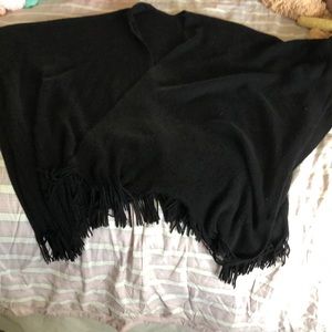 Black shawl